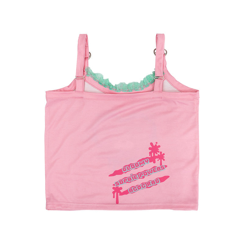 ACDC RAG, Gloomy Bear & Sophie Powers "Candy" cami