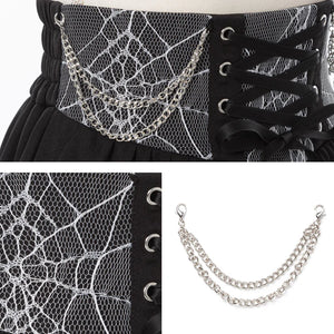 Dear My Love spiderweb skirt