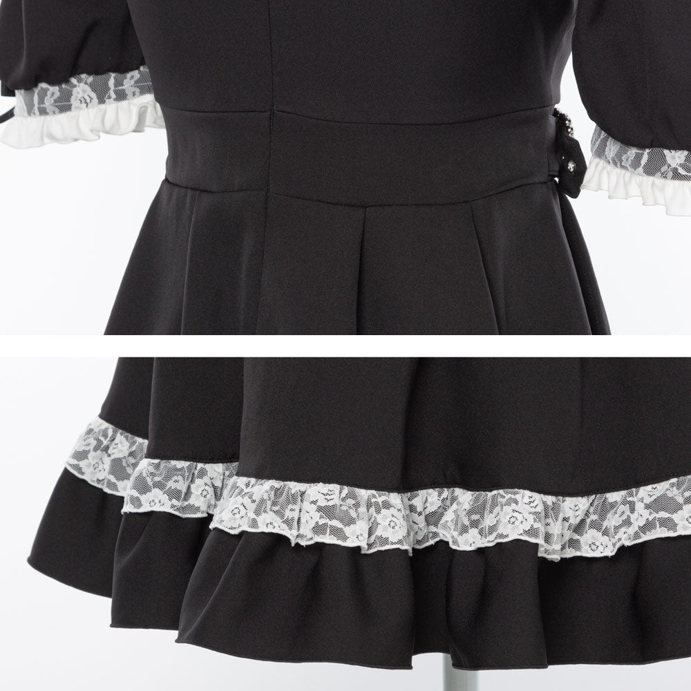 Dear My Love Whip "Kirakira Bijou lace frill" dress