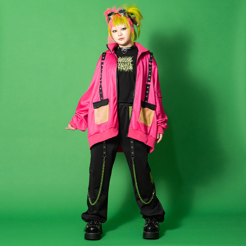 ACDC RAG & Gloomy Bear vivid sleeveless top