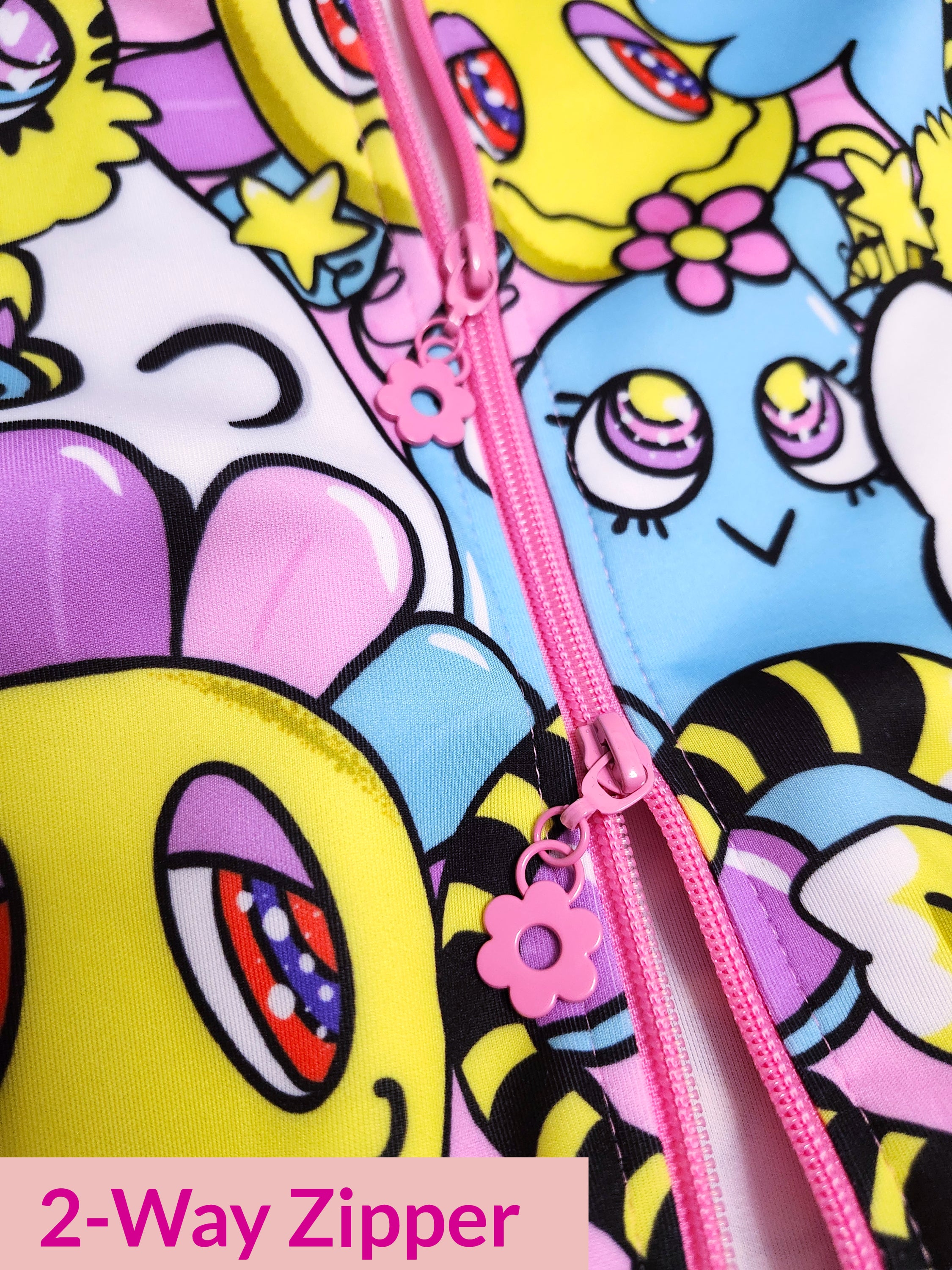 Ghost Girl Goods & 90884 “Happy Friends” jacket