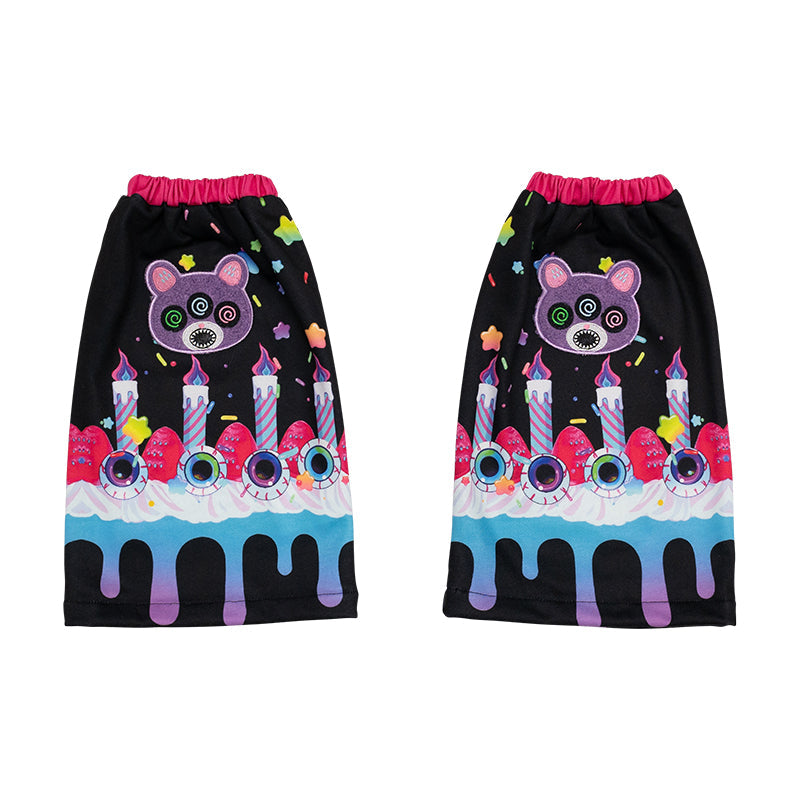 ACDC RAG Mad B-Day black leg warmers