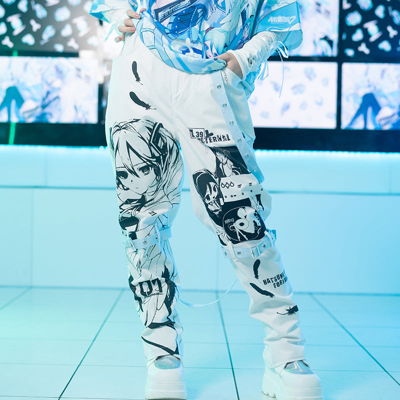 ACDC RAG x Hatsune Miku trousers