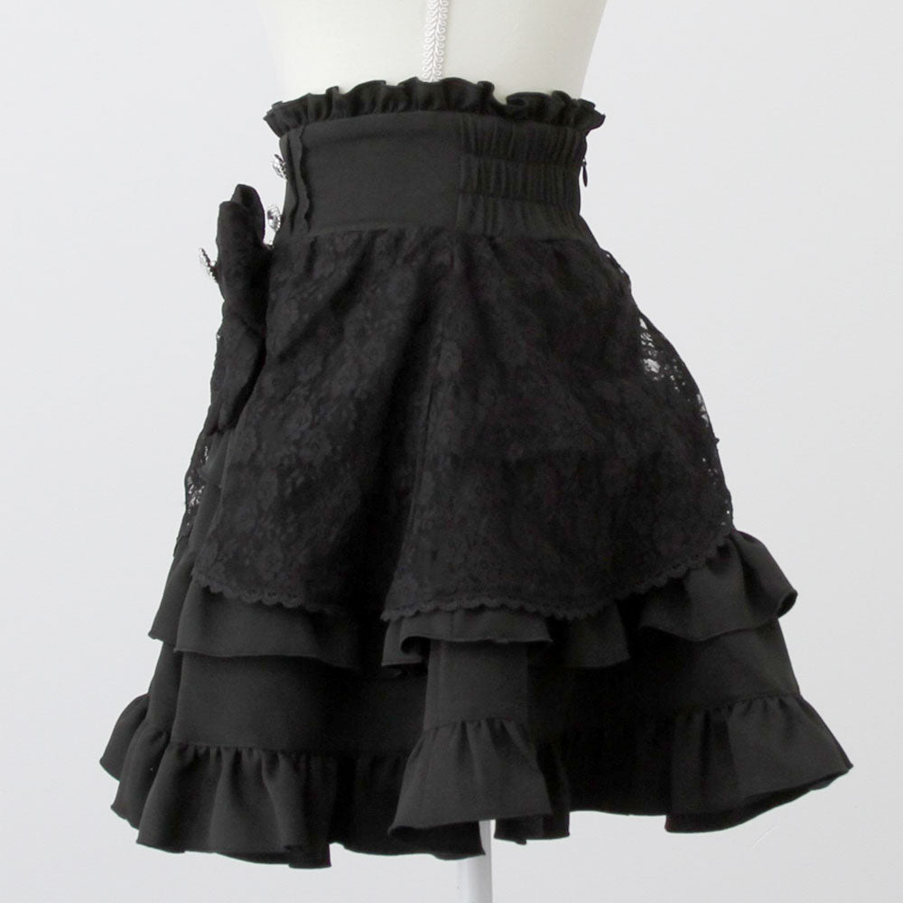 Dear My Love frilly lace ribbon skirt