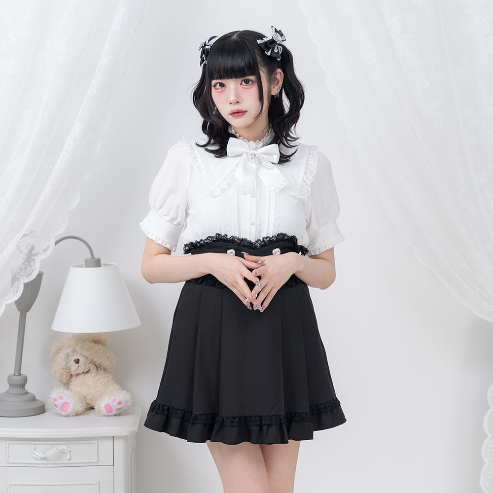 Dear My Love sailor collar blouse