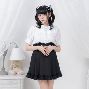 Dear My Love sailor collar blouse – Grumpy Bunny