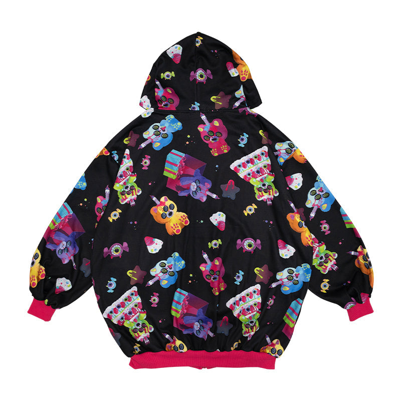 ACDC RAG Mad B-Day black zip hoodie