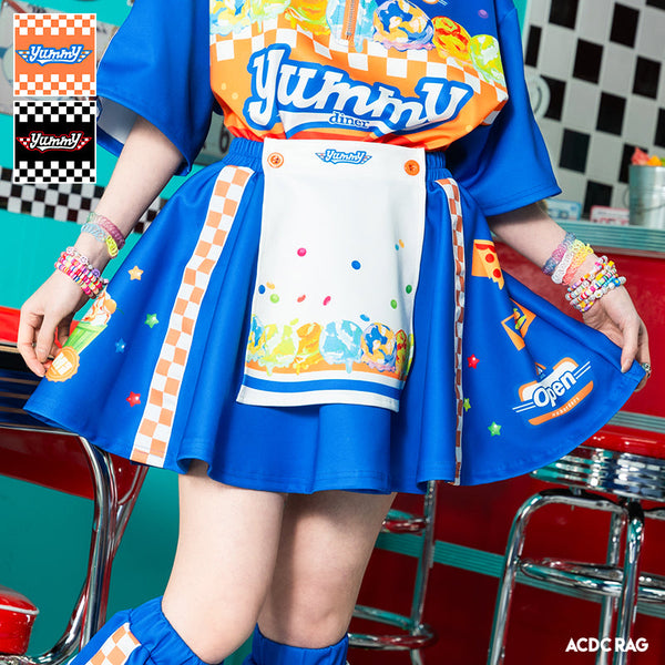 ACDC RAG “Yummy Diner” apron skirt – Grumpy Bunny
