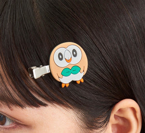 Pokémon Centre Rowlet hair clips