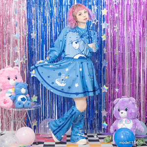 ACDC RAG & Care Bears "Grumpy Bear" skirt