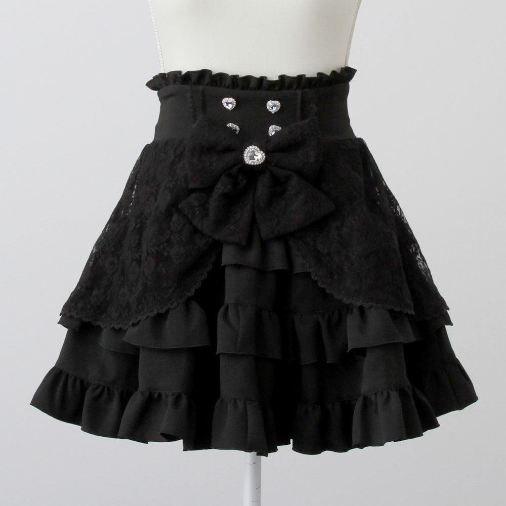 Dear My Love frilly lace ribbon skirt