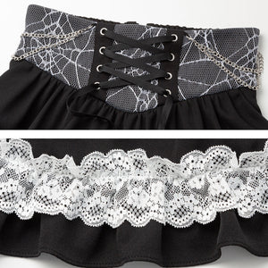 Dear My Love spiderweb skirt