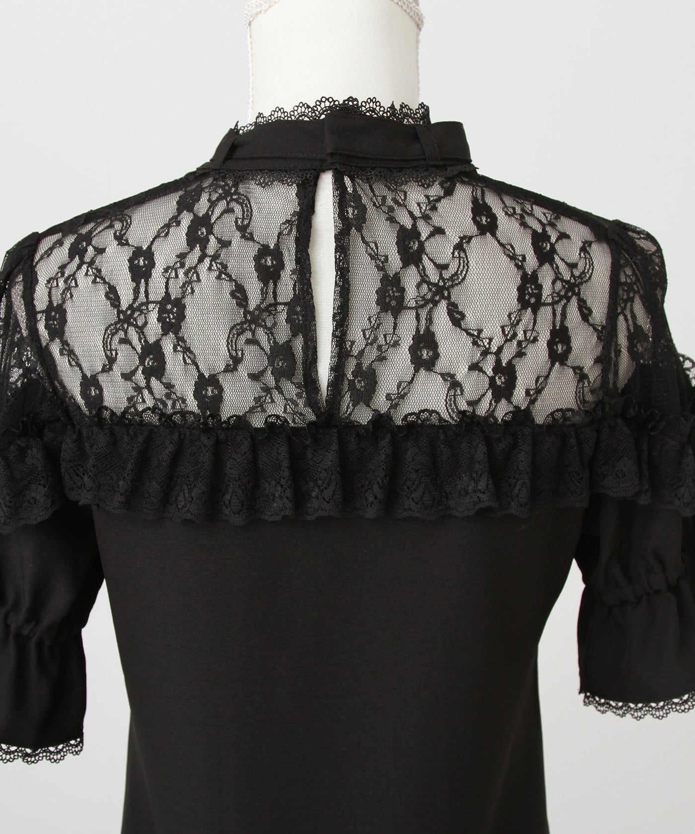 Dear My Love Whip heart bijoux ribbon blouse