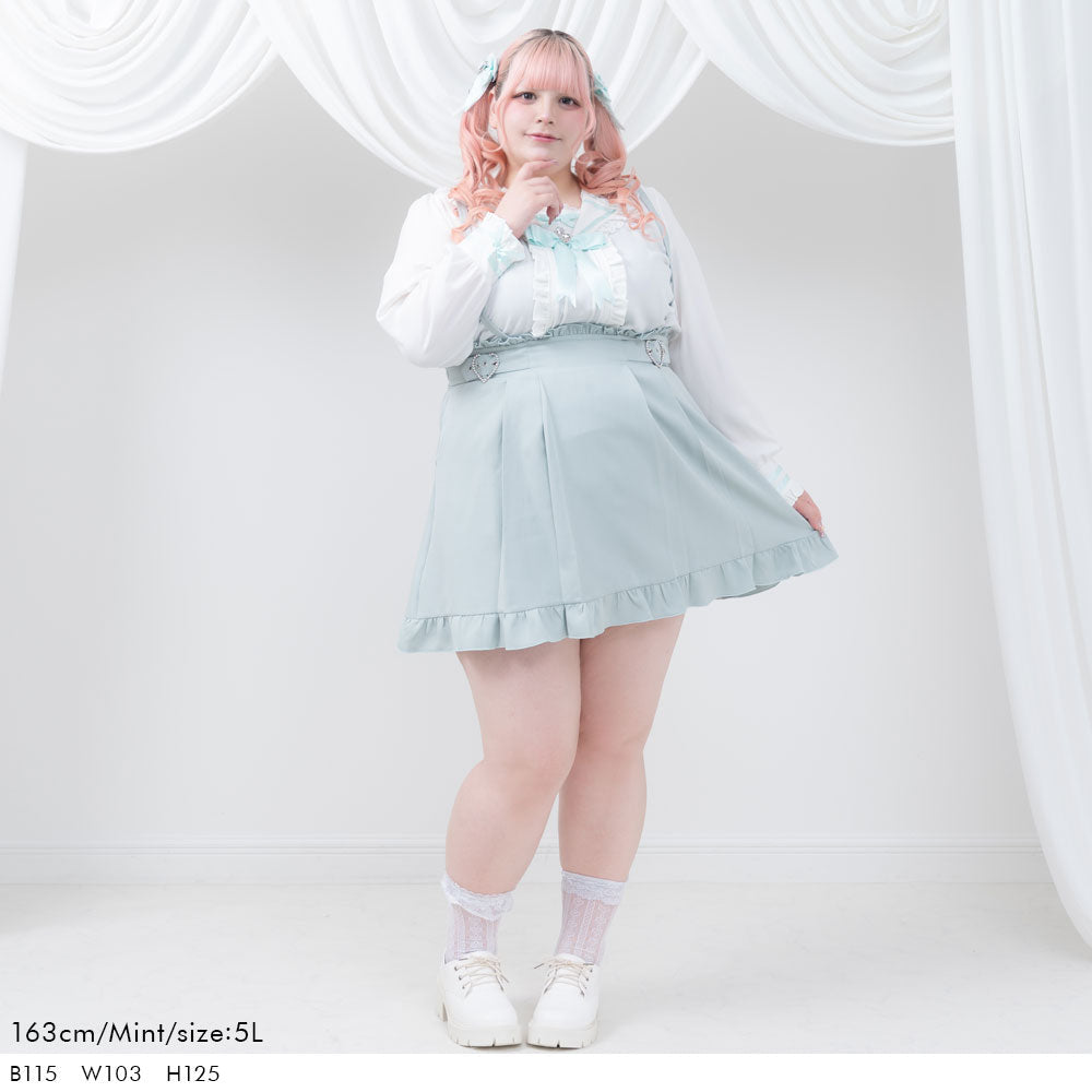 Dear My Love Whip tailored sailor blouse