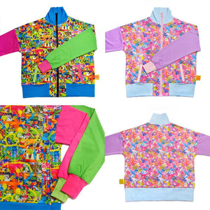 6% Dokidoki "Primal Pop" pastel track jacket ~ LAST ONE!