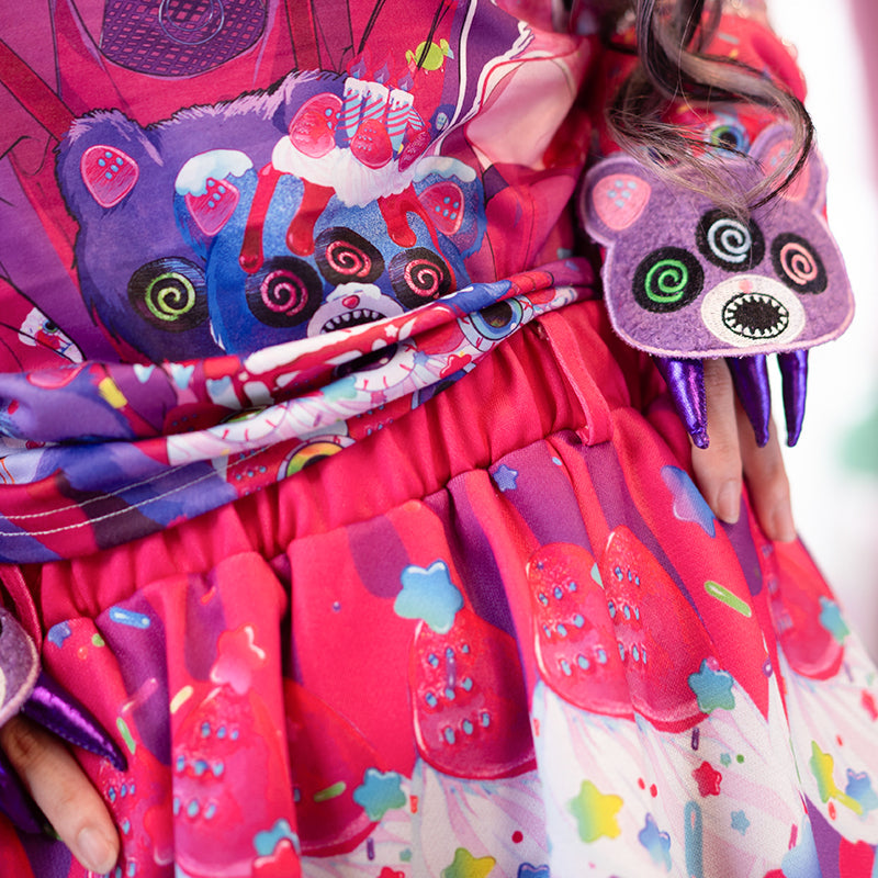 ACDC RAG Mad B-Day pink skirt