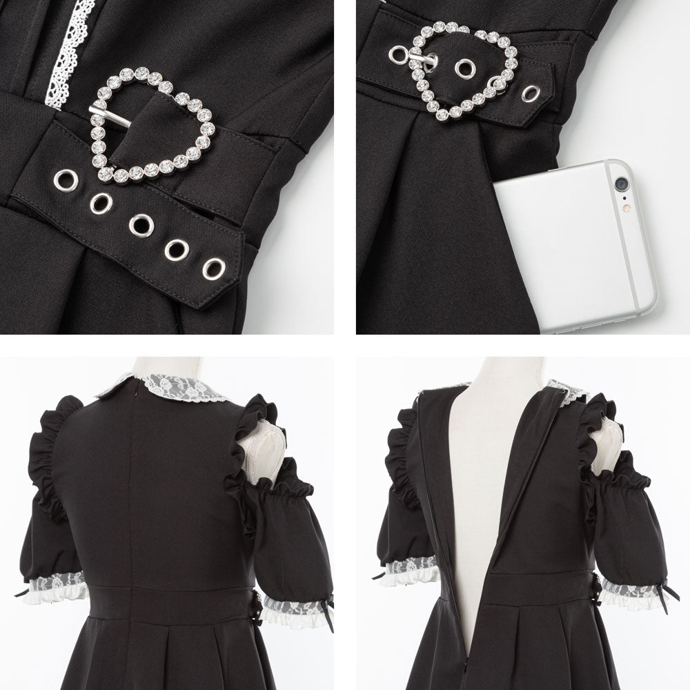 Dear My Love Whip "Kirakira Bijou lace frill" dress
