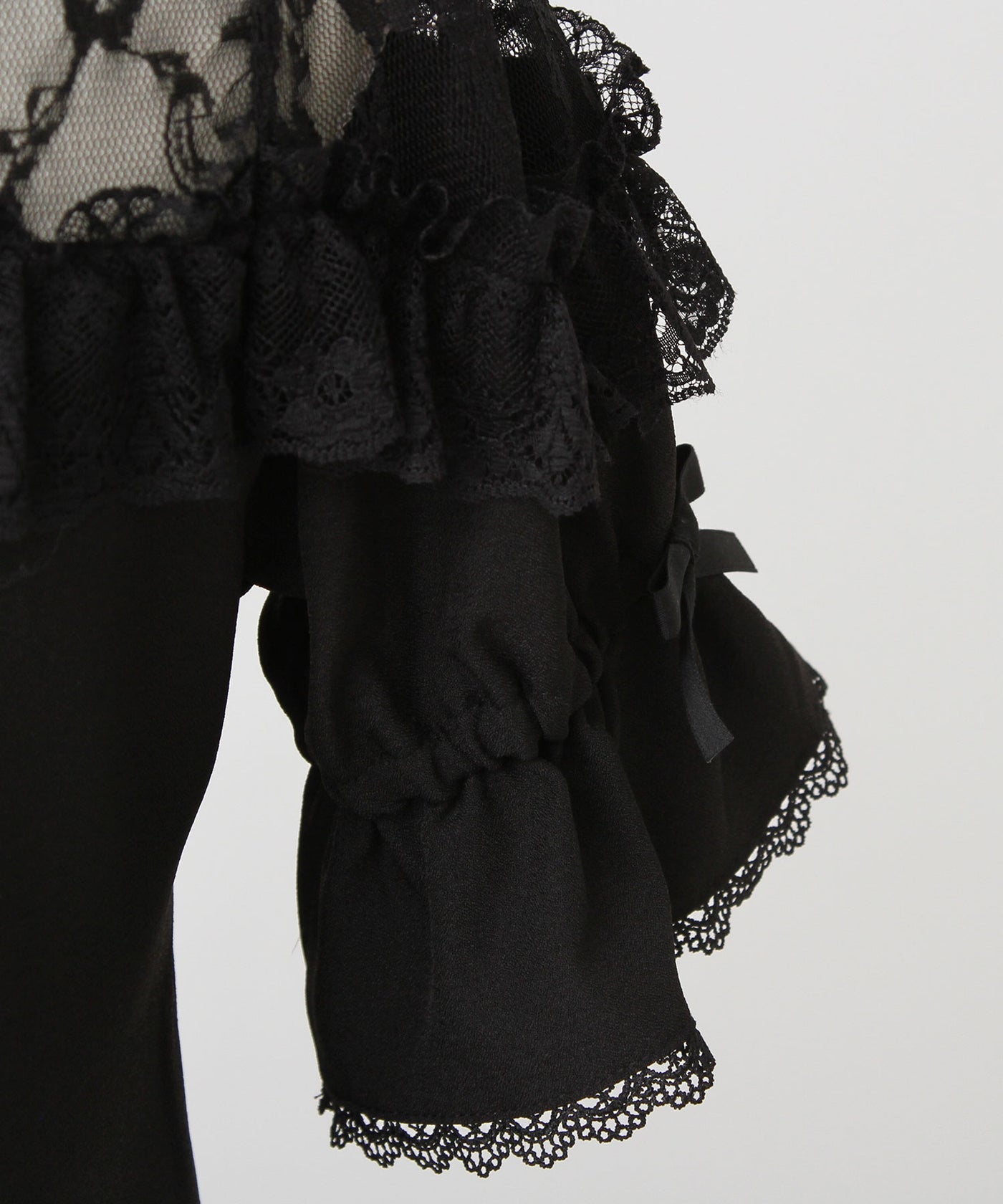 Dear My Love Whip heart bijoux ribbon blouse