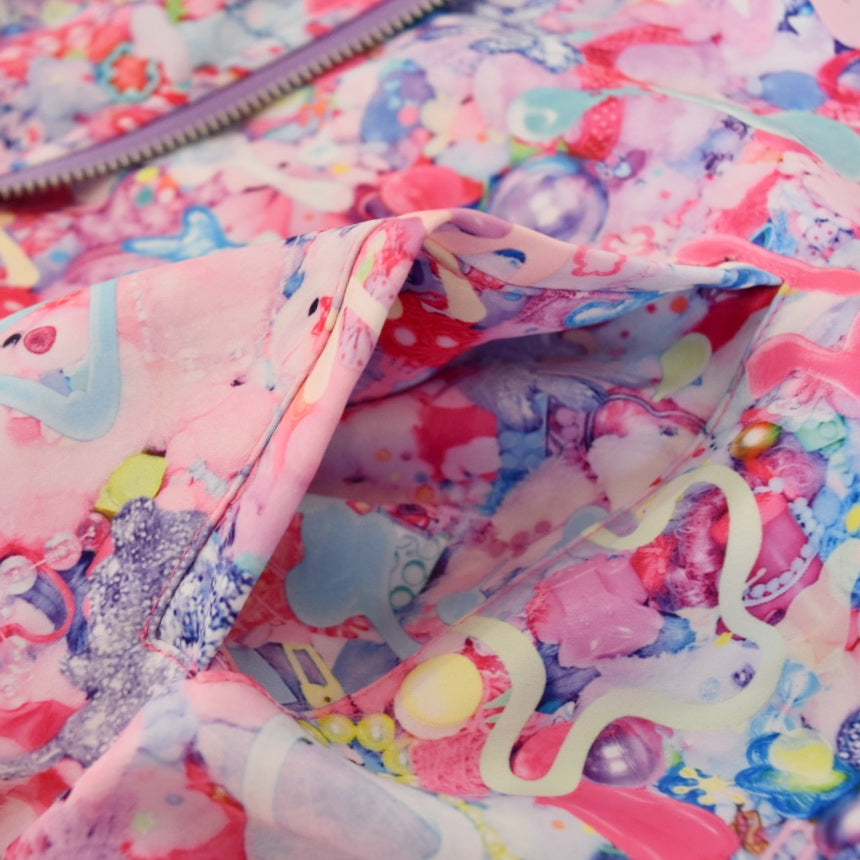 6% Dokidoki "Primal Pop" pastel batwing jacket ~ LAST ONE!