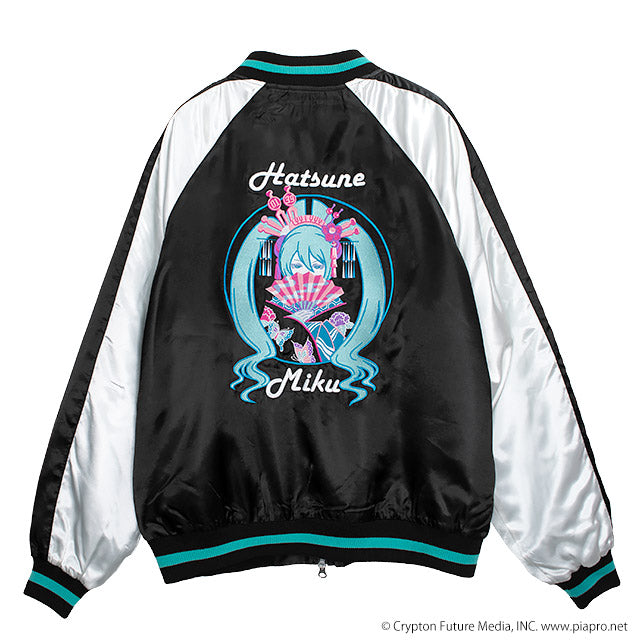 Listen Flavor x Hatsune Miku satin jacket