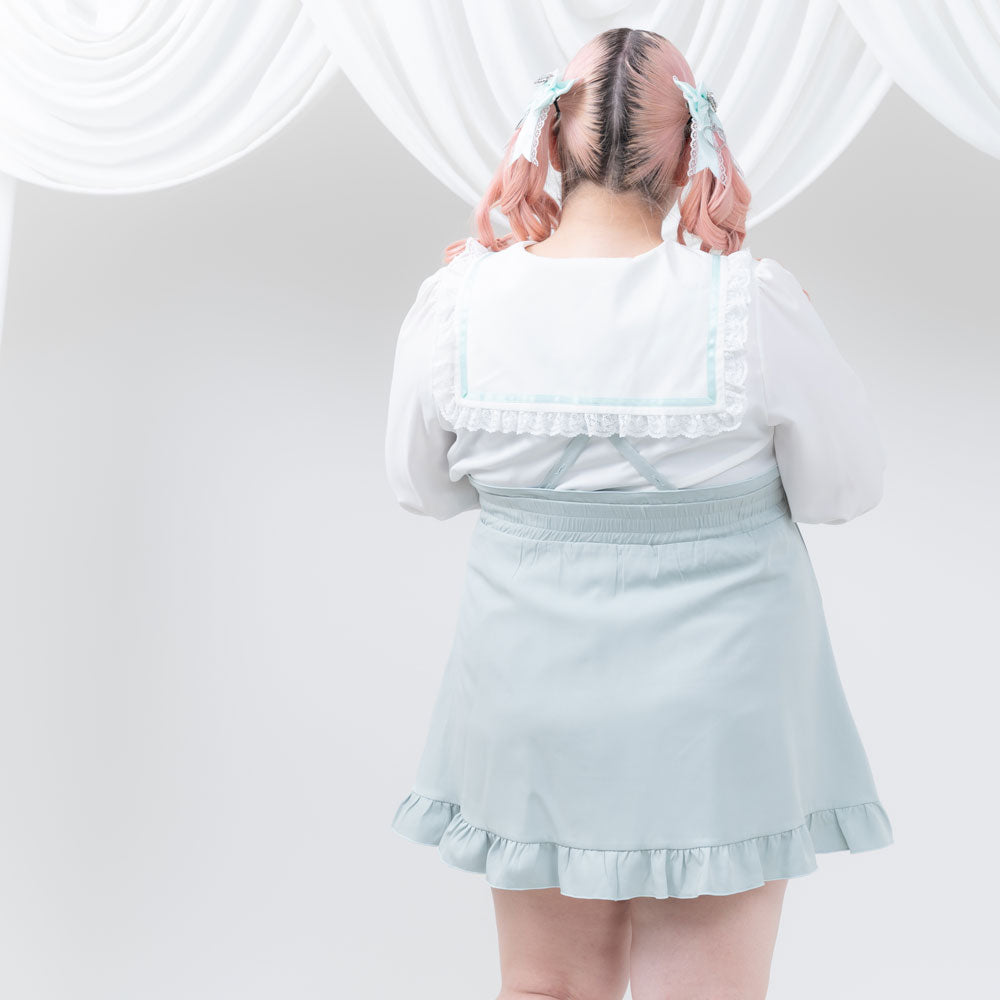 Dear My Love Whip tailored sailor blouse