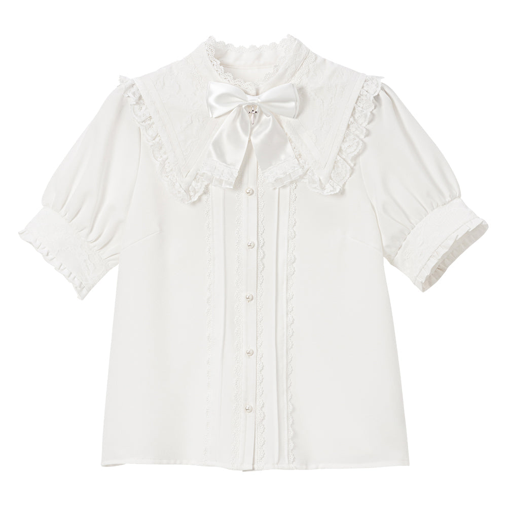 Dear My Love sailor collar blouse