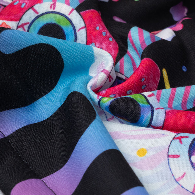 ACDC RAG Mad B-Day black leg warmers