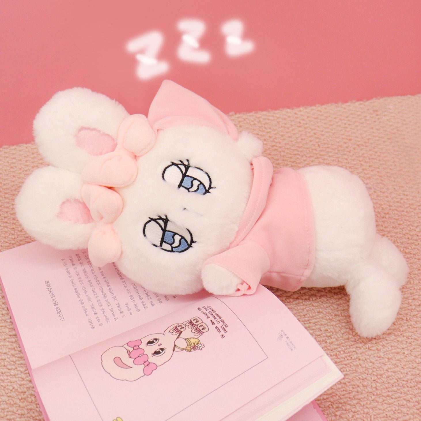 Esther Bunny chill time plushie