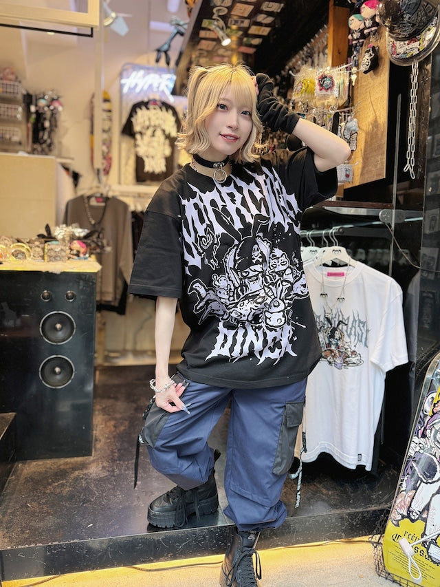 Hypercore "Itadakimasu" (let’s eat) black & purple t-shirt