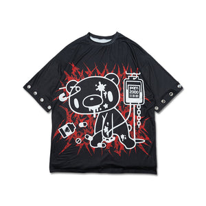 ACDC RAG & Gloomy Bear dark ring huge t-shirt