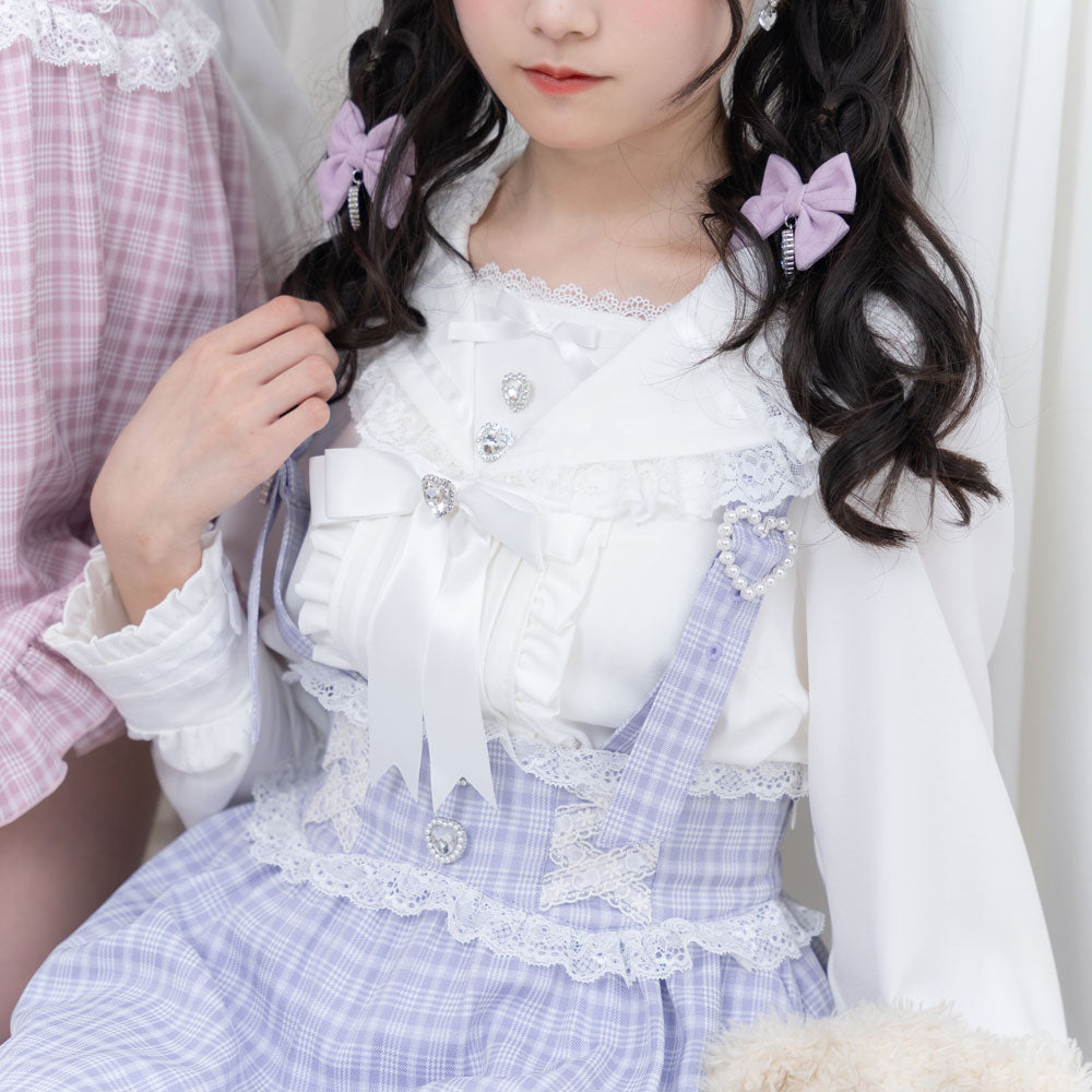 Dear My Love tailored sailor blouse