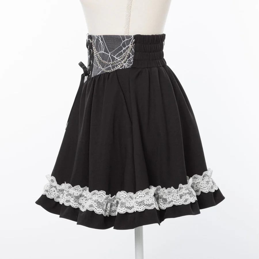 Dear My Love spiderweb skirt