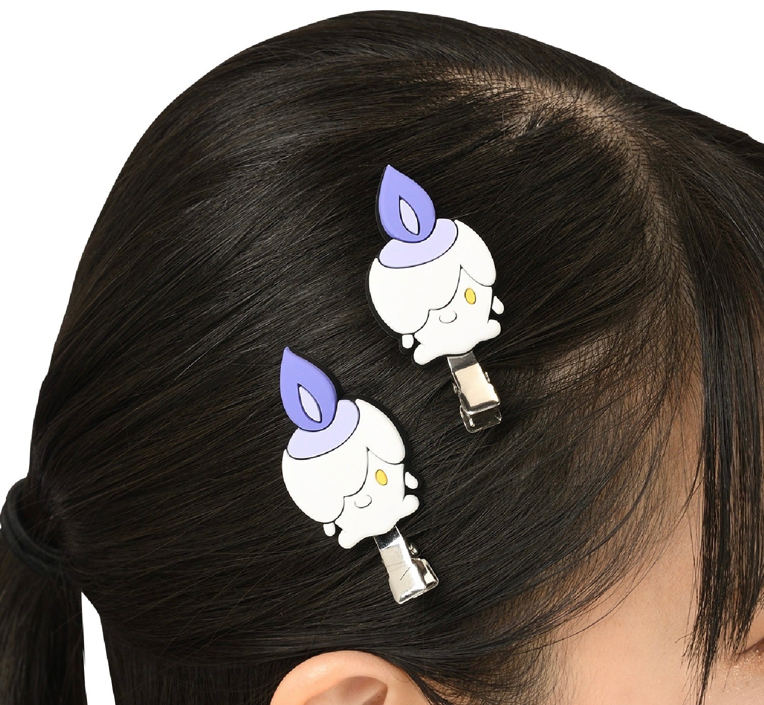 Pokémon Centre Litwick hair clips