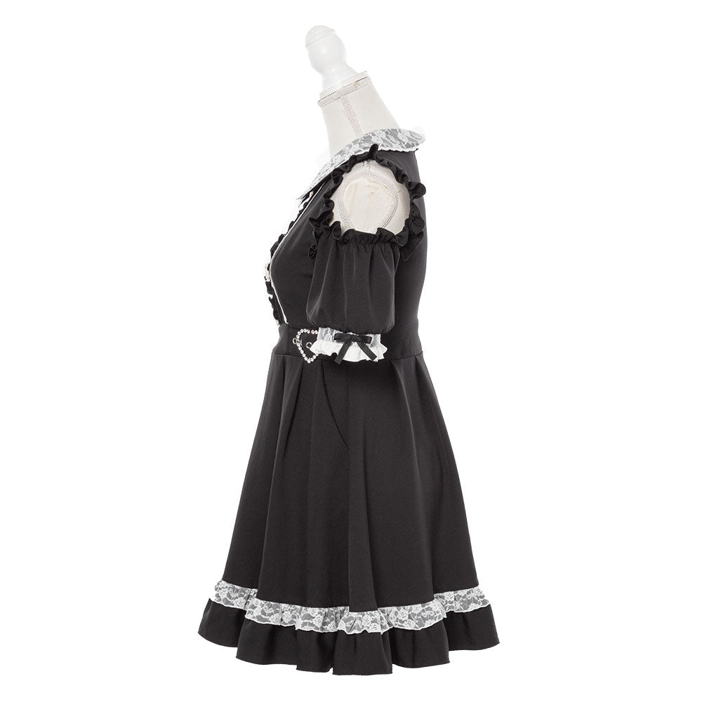 Dear My Love Whip "Kirakira Bijou lace frill" dress