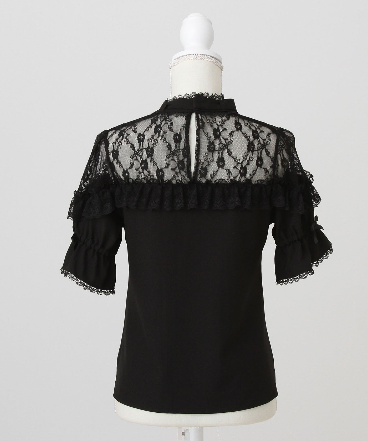 Dear My Love Whip heart bijoux ribbon blouse