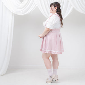 Dear My Love Whip heart bijou lace Skirt – Grumpy Bunny