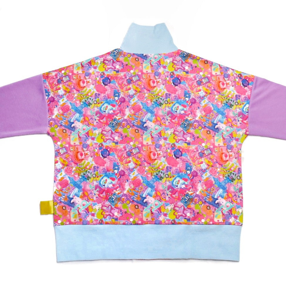 6% Dokidoki "Primal Pop" pastel track jacket ~ LAST ONE!