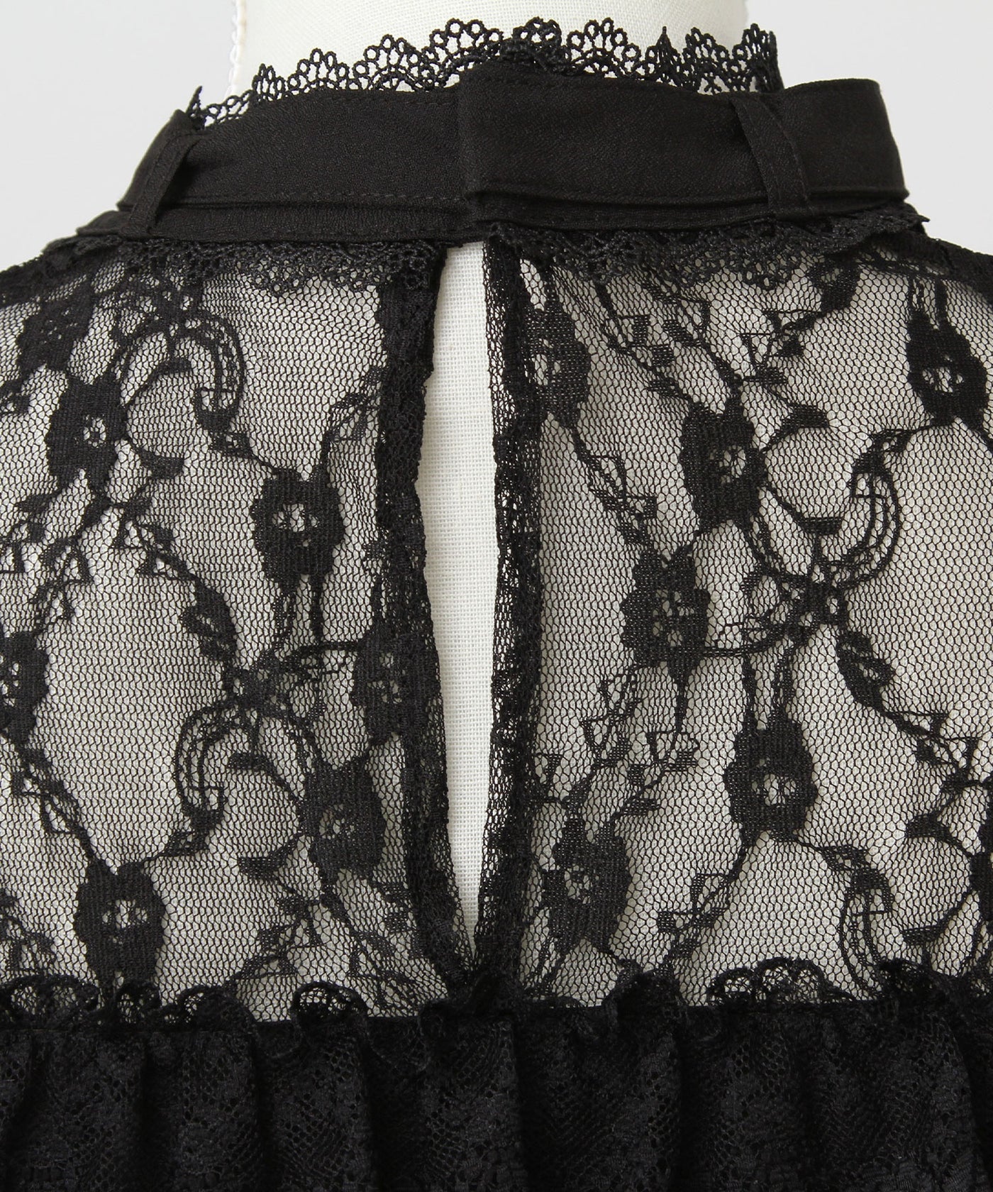 Dear My Love Whip heart bijoux ribbon blouse