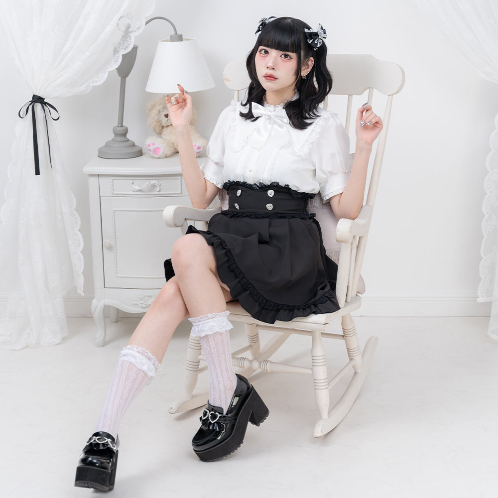 Dear My Love sailor collar blouse