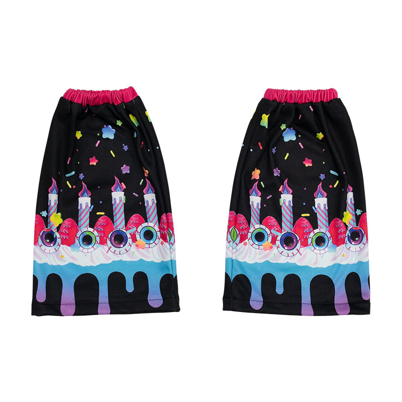 ACDC RAG Mad B-Day black leg warmers