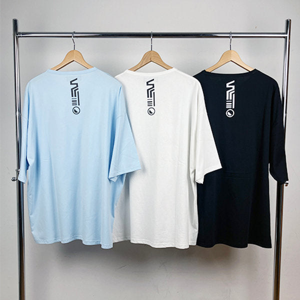 Psycho Nation x Rene "Cyberpunk" blue t-shirt ~ LAST ONE!