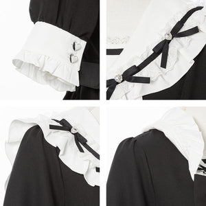 Dear My Love Whip "Lace Frill Sailor" dress