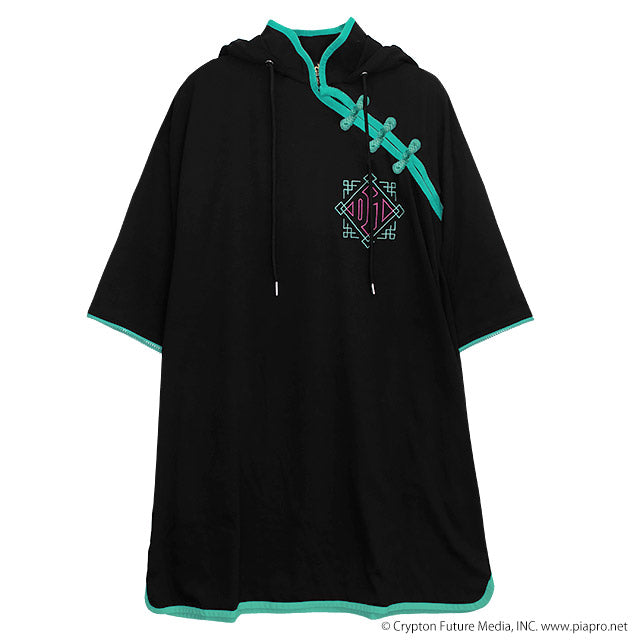 Listen Flavor x Hatsune Miku hoodie dress