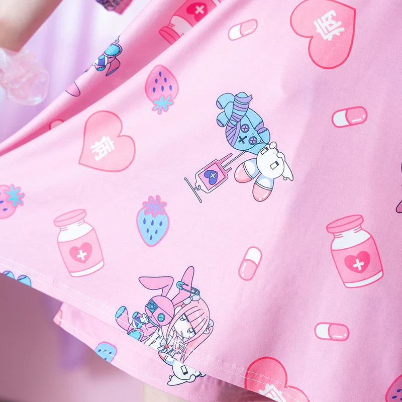 ACDC RAG x Menhera Chan t-shirt – Grumpy Bunny