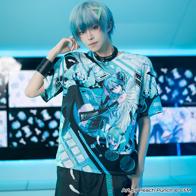 ACDC RAG x Hatsune Miku t-shirt