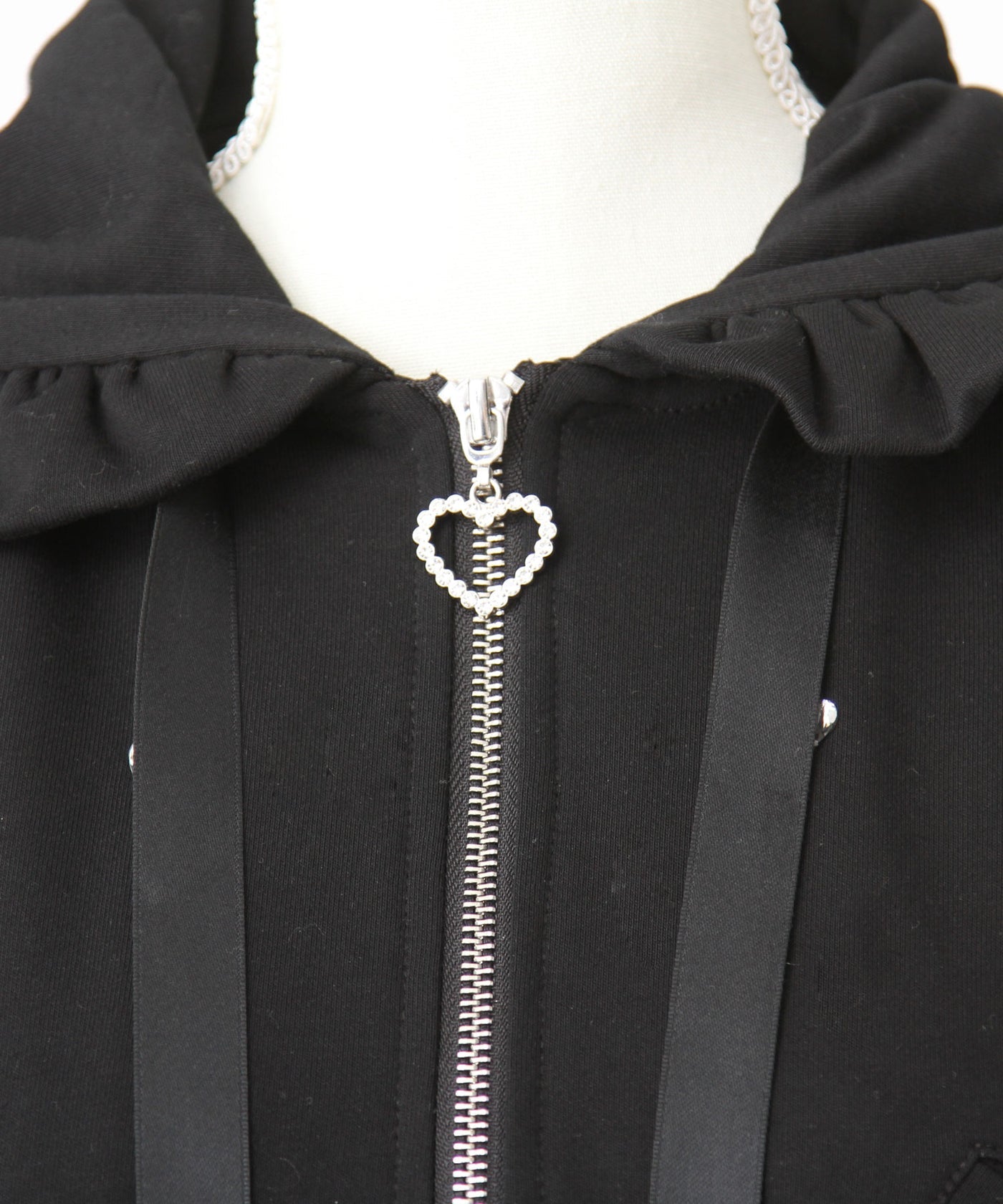 Dear My Love heart dot short hoodie