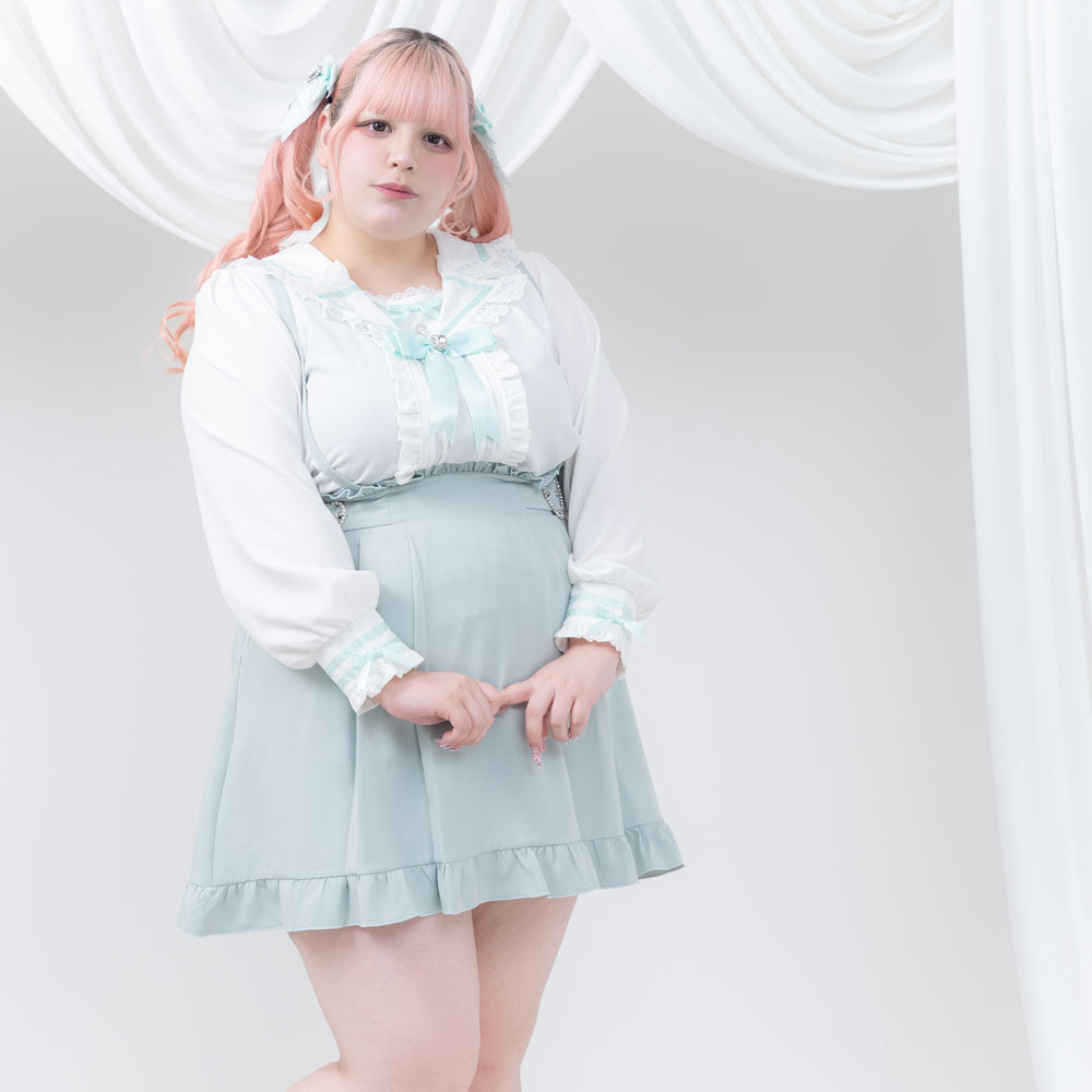 Dear My Love Whip tailored sailor blouse