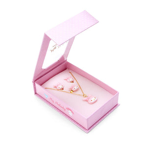 Sanrio My Melody earrings, necklace & ring gift set