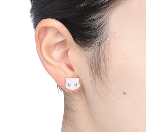 Pokémon Center Mew clip-on stud earring