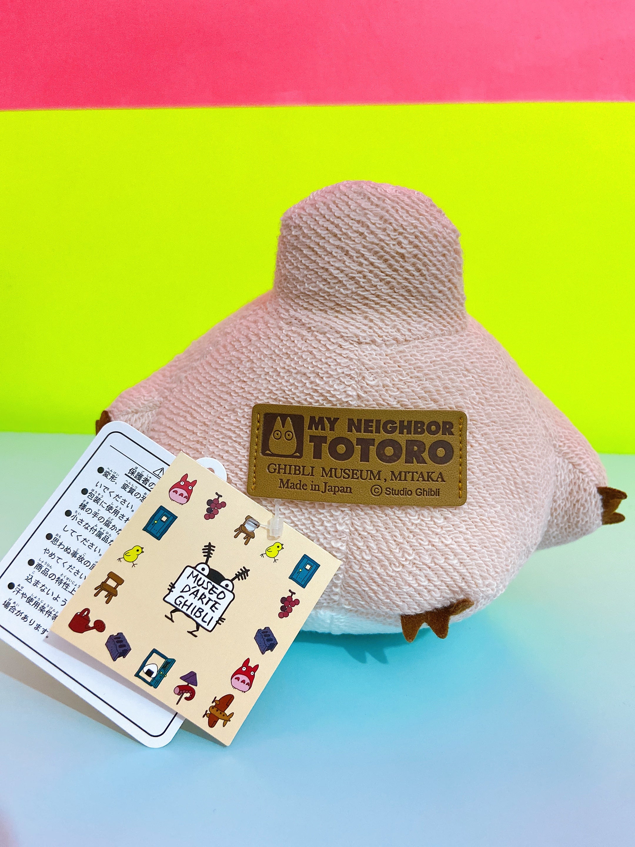 Studio Ghibli Museum rare pink Tototo plushie